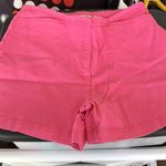Paul Harris Hot Pink shorts Hot Pants Denim Weight Size 12 Photo 0
