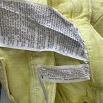 ZARA Mid Rise Crop Flare Lime Yellow Stretch Jeans NWT Size 8 Photo 11