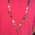 Necklace found objects Black Photo 0