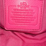 Coach  Pebble Leather Kelsey Satchel Purse; excellent condition Photo 7