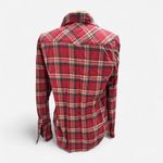 Jachs Girlfriend Jach’s Girlfriend Red Flannel Plaid Button-Up Shirt Photo 2