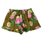 Aerie  Floral Print High‎ Waisted Lounge Shorts Boho Cottagecore Summer Medium Photo 2