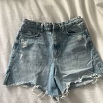 ZARA Denim Shorts Long Photo 0