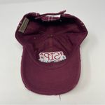 Sip Happens It’s Okay to Wine Maroon Distressed Baseball Cap Hat Red Photo 8