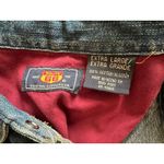 Route 66  Denim Blue Jean Pearl Snap Shirt Women XL Western Cowgirl Barn Retro Photo 1