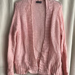 Wooden Ships  Mohair Wool Blend Light Baby Pink Cardigan Sweater Size S / M Photo 0