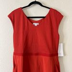 Athleta  Ryder Midi Dress NEW Size XL in Burnt Orange Photo 4