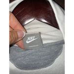 Nike Hoodie Y2K VTG Gray Tag Women's XS White Terry Cloth Button Sweatshirt Photo 7