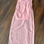 Glamorous Pink Ruffle Maxi Dress Photo 1