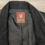 Anne Klein Black Vintage 1970s 100% Wool Women’s Blazer with Peak Lapels Size 4 Photo 9