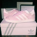 Adidas Custom MiAdidas Gazelle Shoes Pink Size 6.5 Photo 0