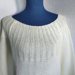 Roxy Boat Neckline Ivory Sweater Photo 2
