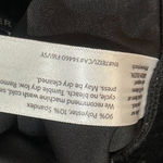 Eileen Fisher  Stretch Velvet Knit Ankle Pull On Legging‎ Pants Black Small Photo 5