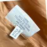 Bod Christensen 100% Leather Tan Caramel Moto Coat Belted Asymmetrical L Brown Size L Photo 4