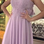 Lilac Prom Dress Purple Size 8 Photo 1