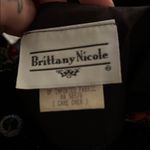 Vintage 90s Floral Velvet Button Photo 4