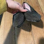 NWOT Giesswein pointed ballerina flats gold black knit Size 11 Photo 2