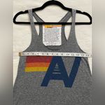 Aviator Nation  Logo Tank Top Heather Grey Size S SOLD OUT on Website Photo 6