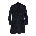 Gap  Denim Mini Dress with Washwell in Black Wash - Size 8 Photo 2