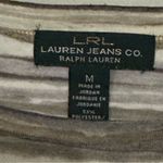 Ralph Lauren LRL  Striped Women's Top Size Medium Photo 2