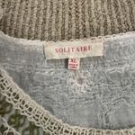 Solitaire Green Puff Sleeve Top Photo 2