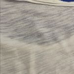 Sundance  White Cotton Light Spirit Tee Shirt Womens Size Small Ruffle Hem Photo 7