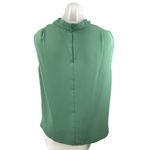 Aritzia Babaton Women's Green Draped Sleeveless Cowl Neck Tank Blouse Top Size M Photo 1