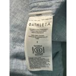 Athleta  Cabo‎ Linen Jogger Chambray Size 8 Elastic Waist Pants Athleisure Photo 6