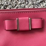 Coach  Pink Bow Wristlet Photo 1