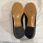 Etienne Aigner  Black Leather Pom Pom Flats Photo 4