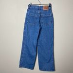 Levi's  Mile High Cropped Wide Leg High Rise Denim Jeans Button Fly Size 24 Photo 3