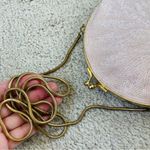 Vintage pink breads wedding bag Purse clutch Photo 4