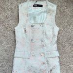 ZARA  jewel buttoned vest. S Photo 0