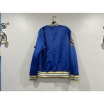 Pro Standard Warriors Satin Jacket Large L FLAW AS IS Blue Photo 6