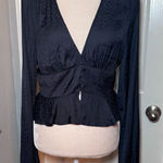 Tobi  Peplum Button Top Photo 0