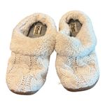 Dearfoams Deluxe Slippers Women's White Size L 9/10 Photo 1