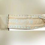 SIKETU SUMMER SLING BACK‎ SANDALS BEACH BOHEMIAN BEADED STONE DETAILS SIZE 8.5 Tan Photo 13