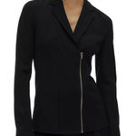 Helmut Lang  Compact Rib Zip Blazer Photo 0