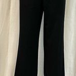 Casual Corner Stretch Black Dress Pants Size 8 Mid Rise Flare Leg Trousers Photo 0