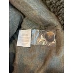Hem & Thread  Medium Sherpa Shacket Dark Olive Green Warm Cozy Photo 5