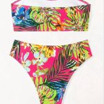 Vibrant , Multi-Colored, Tropical, Bikini Set Photo 4