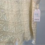 Time and Tru Macrame Coverup Shorts Cream Size 2X Photo 2