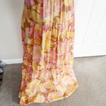 Billabong  Feelin Fine Floral Smocked Maxi Dress size small Photo 5