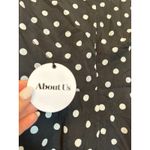 About Us  Mini Polka Dot Black & White Dress NWT! Photo 6