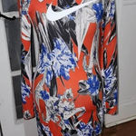 Nike  Womens Hyper Femme Long Sleeve‎ Floral Dress Small Photo 0