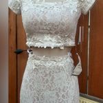 Macy's This stunning 2-piece floral lace dress in size Xsmall Photo 5
