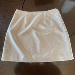 A New Day Cream Sequin A-Line Skirt Photo 0