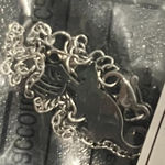 SheIn NWT Silver Necklace Womens Cat with Ball Photo 0