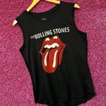The Rolling Stones Hot Lips black tank top Medium  Photo 2