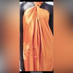 ZARA  Woman Collection Orange
Jacquard Halter boho Dress NWT party resort 189$ Photo 2